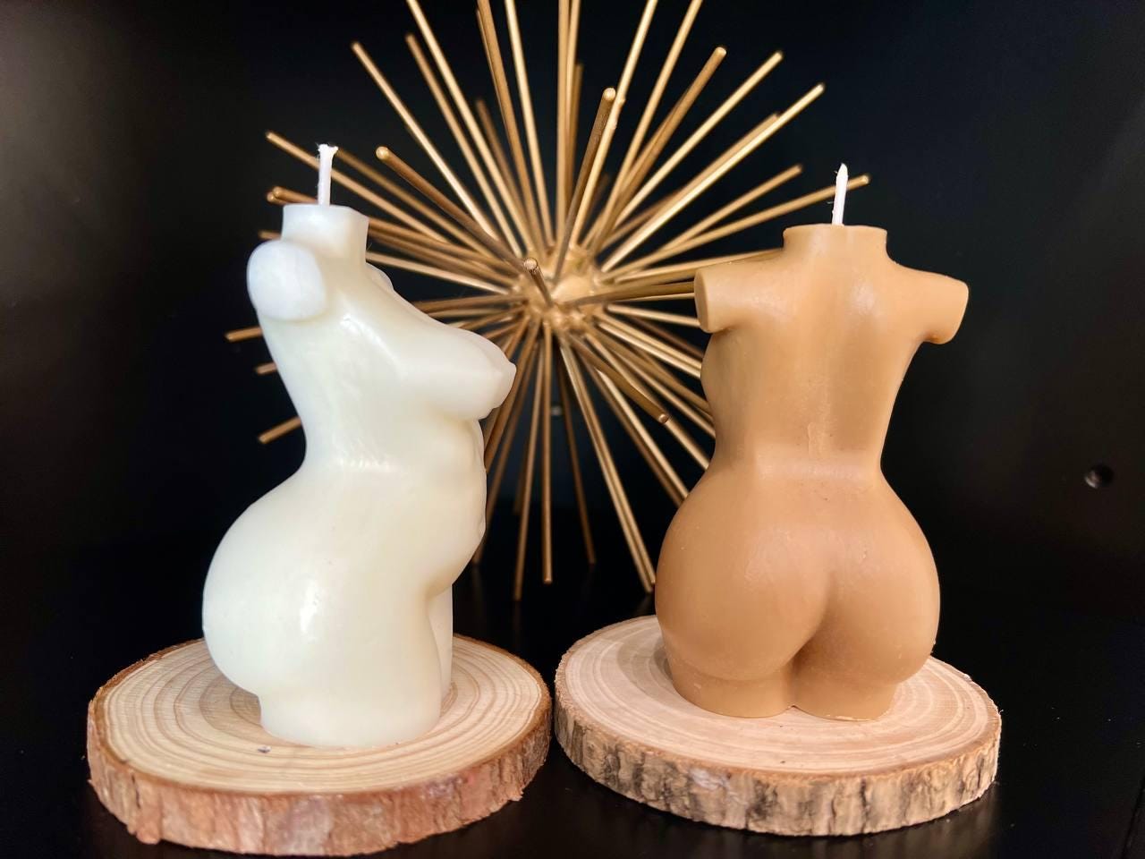 Curvy & Defined Male and Female Torso Candles|Women and Man candle|Perfect Valentine’s, Bachelor and Bachelorette Gifts |Stylish Home Decor