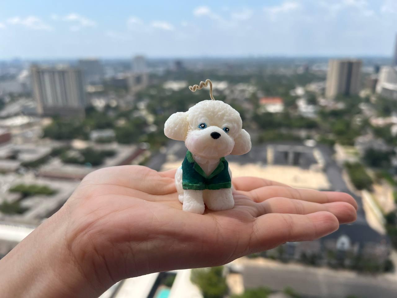 Cute Dog Candles| Handmade Soy Candle| Custom Scented & Color Candles| Animal Lover Candles| Unique Gift | Cute Home Decor| Dog Lover Gift